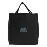 Love Earthdog Schnauzer Canvas Bags