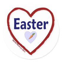 Love Easter Stickers