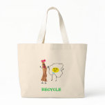 LOVE &amp; EGGS TOTE BAG