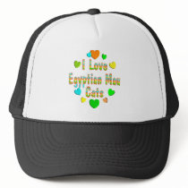 Love Egyptian Mau Cats hats by MyFavoriteCat Love Egyptian Mau Cats hats