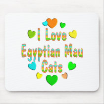 Love Egyptian Mau Cats mousepads by MyFavoriteCat Love Egyptian Mau Cats mousepads