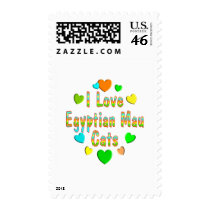 Love Egyptian Mau Cats postage by MyFavoriteCat Love Egyptian Mau Cats postage
