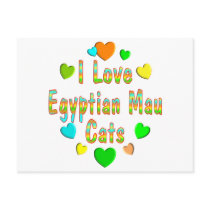 Love Egyptian Mau Cats postcards