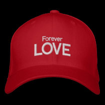 LOVE embroidered hats