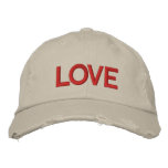 LOVE EMBROIDERED HAT