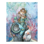 Love Eternal Mermaid Mother and Baby Poster