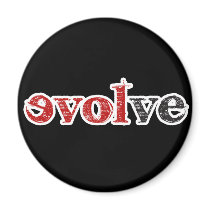 Love Evolve magnets