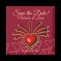 Love Excitement Save the Date Magnet