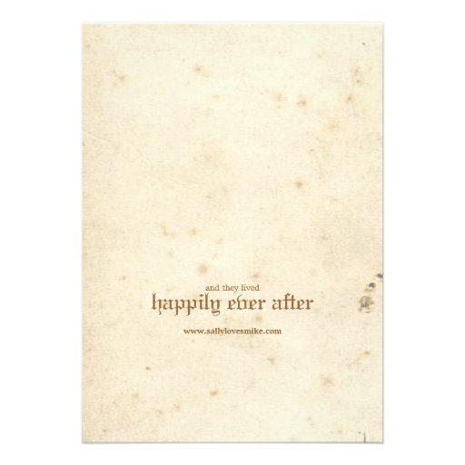 LOVE - Fairytale Storybook Invitation