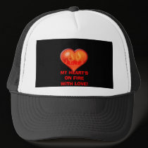 LOVE FIRE! Cap hats