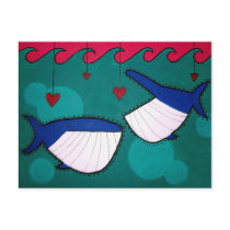 Love Fishing Postcard by ERartgallery Love Fishing Postcard