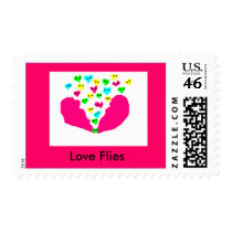 love flies, Love Flies postage