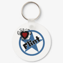 Love Flint keychains