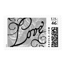 Love Floral C by Ceci New York Postage Stamp