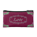 Love Floral Cosmetic Bag