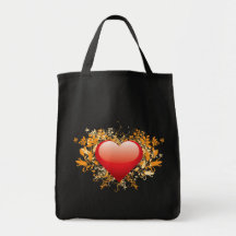 Love Flower apparel, apron, cap and bag.