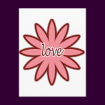 Love Flower design Valentines Day