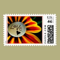 Love Flower stamps