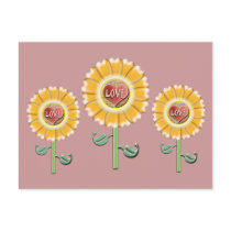 Love Flower postcards by IArtist40 Love Flower postcards