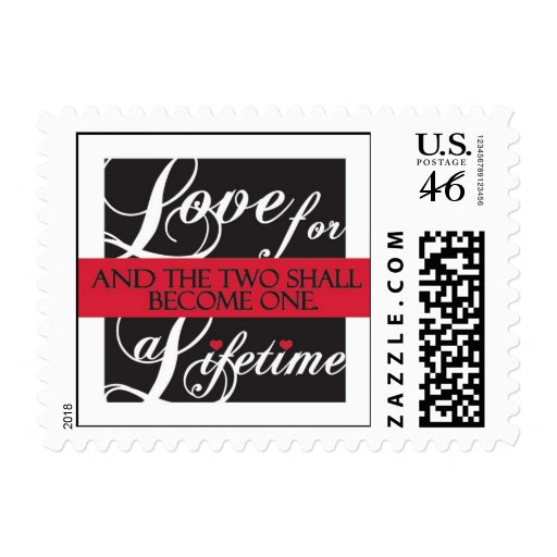 Love for a Lifetime Postage Stamp