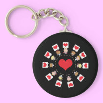 Love For All keychains