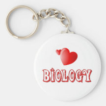 Love for Biology Key Chain