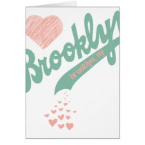 Love For Brooklyn 3 Greeting Card