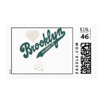 Love For Brooklyn 4 Postage Stamp