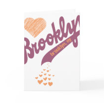 Love For Brooklyn Greeting Card