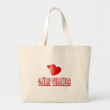 Love for Cairn Terriers Tote Bags