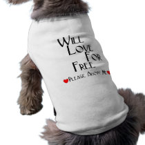 Love For Free pet clothing