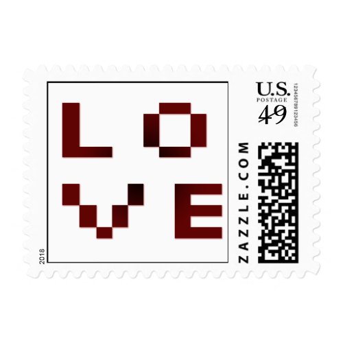 Love for gamers stamps