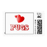 Love for Pugs Stamps