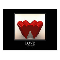 Love Forever Postcard postcards