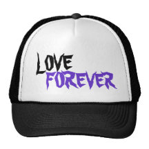 Love forever trucker hat