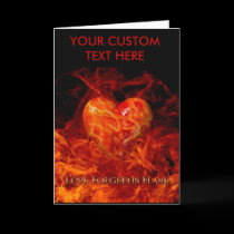 Love Forged in Flame Card cards