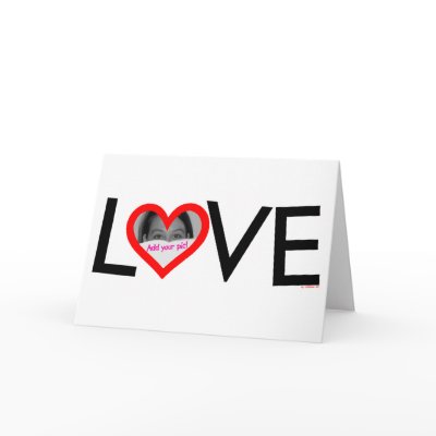 LOVE frame card by elisaemme