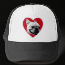 Love French Bulldog Baseball cap hats