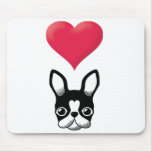 Love French Bulldog/Boston Terrier mousepads