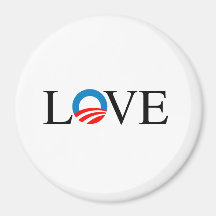 LOVE -- FRIDGE MAGNET