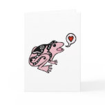 Love Frog Valentine cards