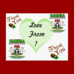 LOVE FROM NIGERIA (Mojisola A Gbadamosi Okubule ) postcards
