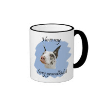 Love Furry Grandkids Great Dane Coffee Mug
