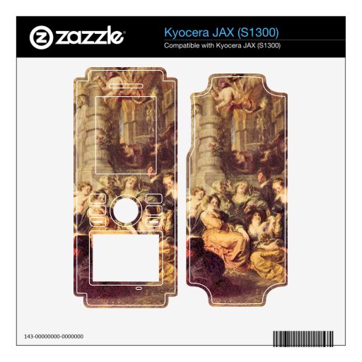 Love Garden by Paul Rubens Decal For Kyocera JAX