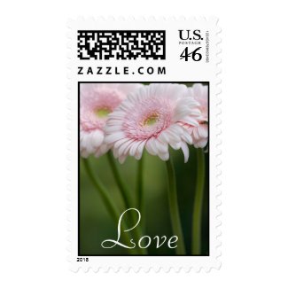 Love Gerberas Postage stamp