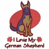 Love German Shepherd embroidered shirts by Diva_Pets Love German Shepherd embroidered shirts
