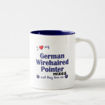 Love German Wirehaired Pointer Mixes (Multi Dogs) Mug