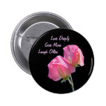 Love, Give and Laugh Button buttons
