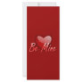 Love_Gloss_Be_Mine_Vector_Clipart Personalized Rack Card