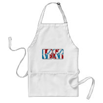 LOVE GOAT BLOCKS APRONS